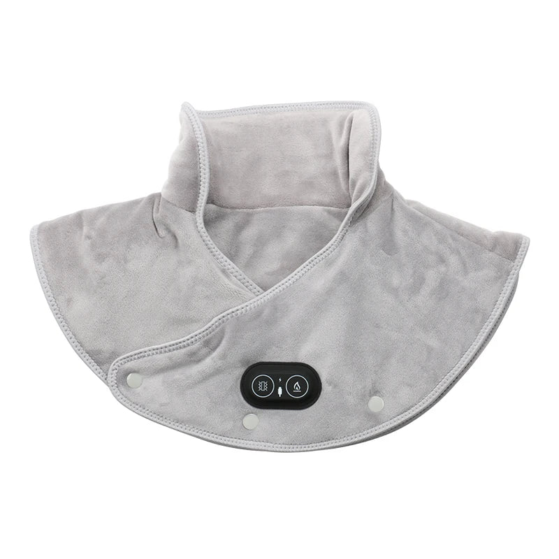 USB Heated Neck & Shoulder Wrap – Electric Thermal Massage Pad
