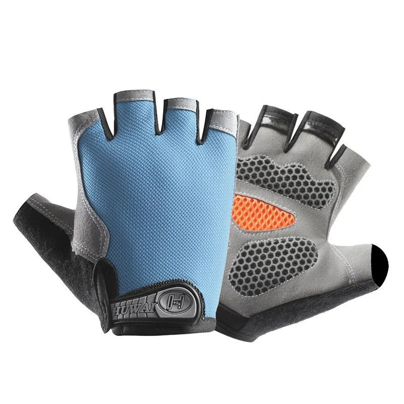 Non-Slip Breathable Gym Gloves for Weightlifting & Fitness