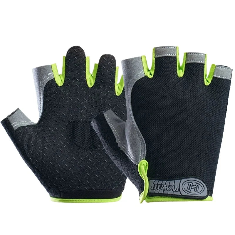 Non-Slip Breathable Gym Gloves for Weightlifting & Fitness