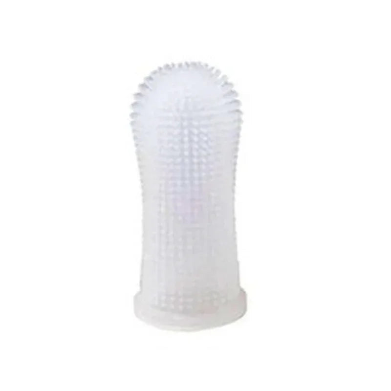 Pet Finger Toothbrush Kit for Dogs & Cats – Silicone Dental Cleaning Tool