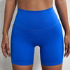 Solid Color Women’s High Waist Fitness Shorts