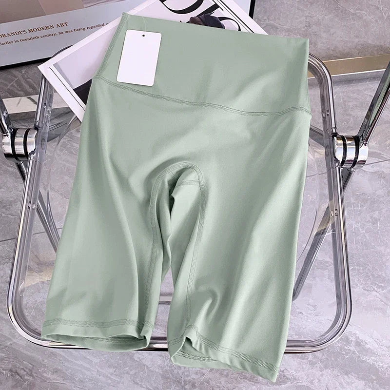 Summer Elastic Breathable Quick-Dry Yoga Shorts