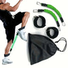 1 PC Leg Strength Trainer Foot Ring with Resistance Band