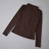 Women’s Yoga Windbreaker Jacket – Long Sleeve Running & Workout Top