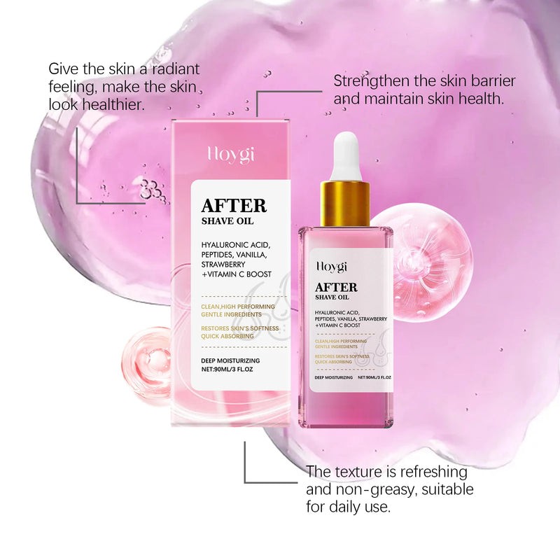 After Shave Oil Strawberry Vanilla Hair Aftershave Care Essential Oil