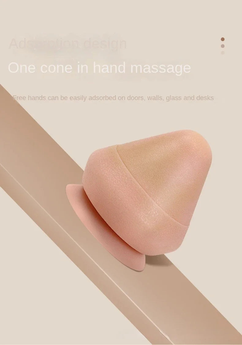 Wall-Mounted Fascia Cone – Hands-Free Trigger Point & Muscle Relief