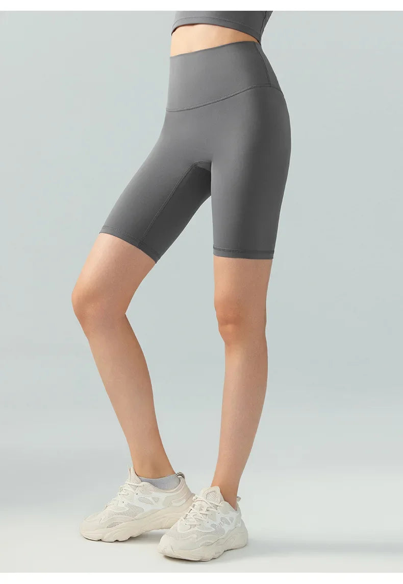 Summer Elastic Breathable Quick-Dry Yoga Shorts