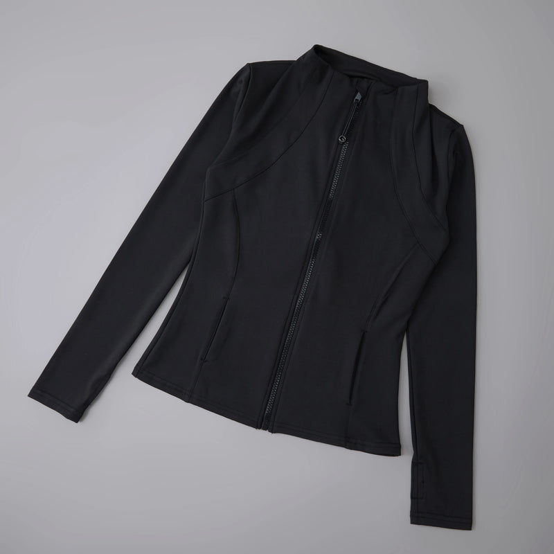 Women’s Yoga Windbreaker Jacket – Long Sleeve Running & Workout Top