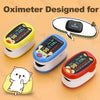 AiQUE Pediatrics Finger Pulse Oximeter – Child & Baby Blood Oxygen & Heart Rate Monitor (0.5–12 Years)