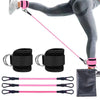 TPE Resistance Bands with Ankle Straps: