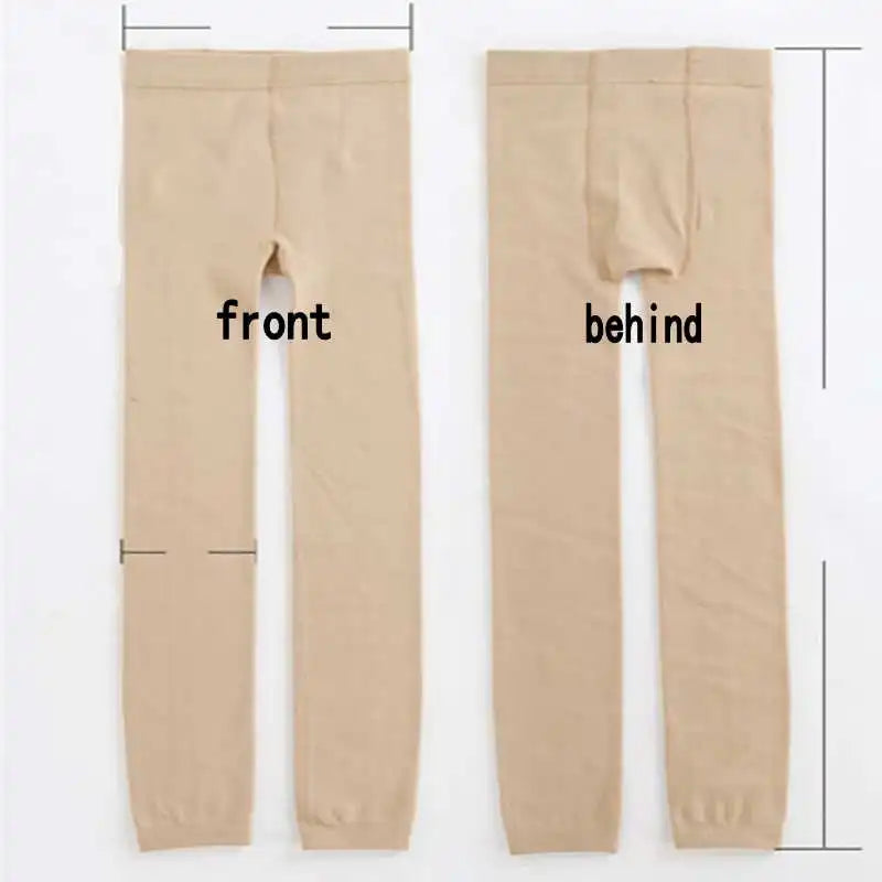 Girls Warm Velvet Leggings – Autumn/Winter Candy Colors (Sizes 3–9yrs.)