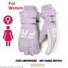 Unisex Winter Cycling Gloves – Warm Thermal Ski Gloves with Non-Slip Grip