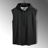 New Men’s Fashion Sportswear Hooded Sleeveless T-Shirt