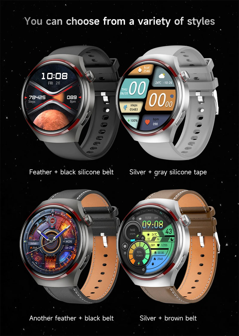 GT4 Pro Smart Watch with GPS & AMOLED Display