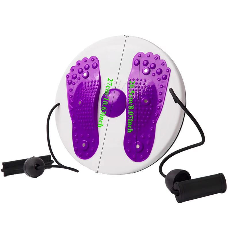 Exercise Waist Twisting Disc with Foot Massage & Magnetic Therapy