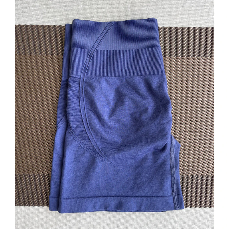 TKITK Women's High Waist Seamless Tight Shorts