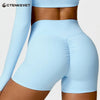 Ctenkevet Women’s Solid Color Fitness Shorts