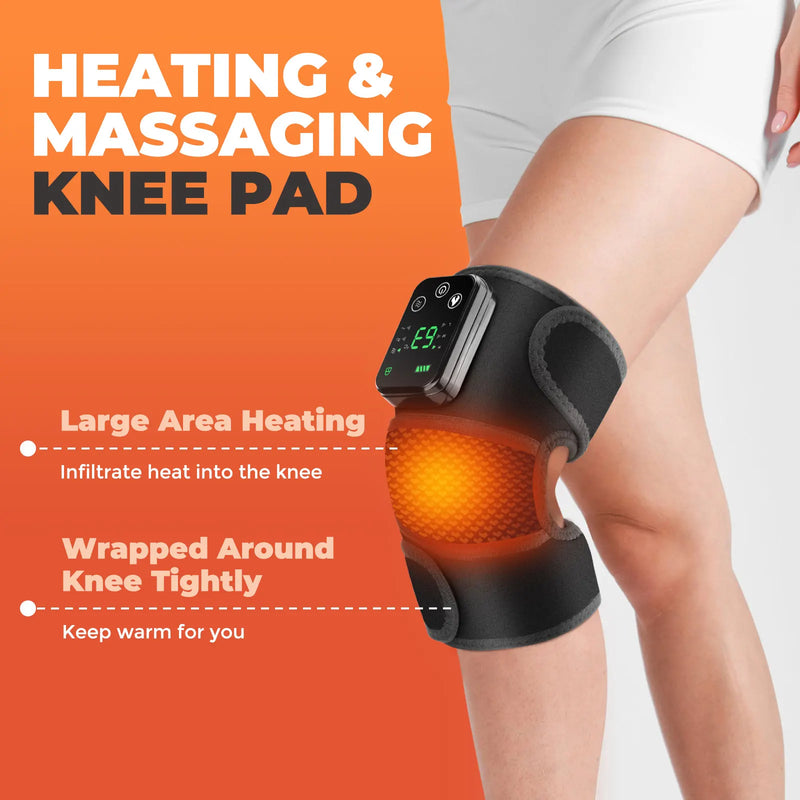Rechargeable Electric Heated Knee and Elbow Massager with Vibration