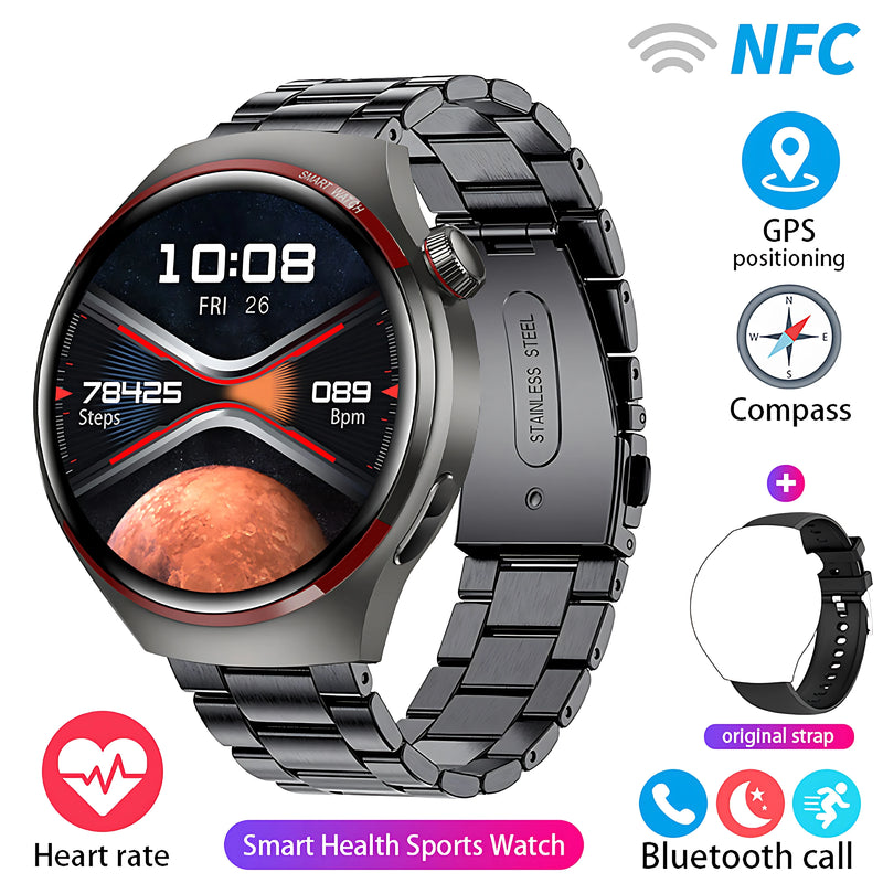 GT4 Pro Smart Watch with GPS & AMOLED Display