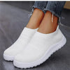 Women's Slip-On Sport Sneakers – Breathable Lightweight Running & Walking Shoes