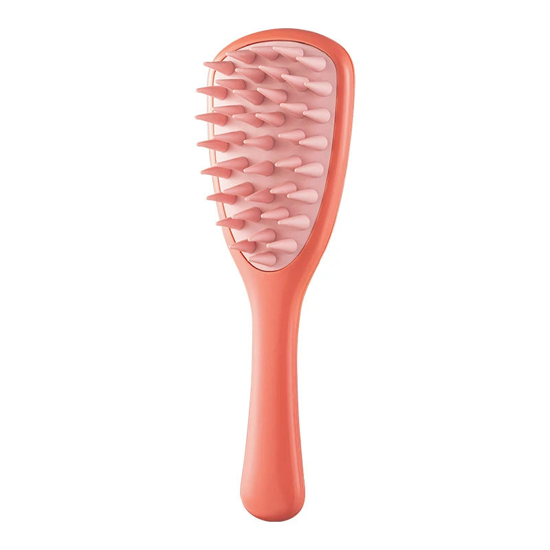 Long Handle Shampoo Brush Silicone Scalp Massage Comb
