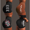 Women’s Seamless Yoga Wolf Gym Shorts