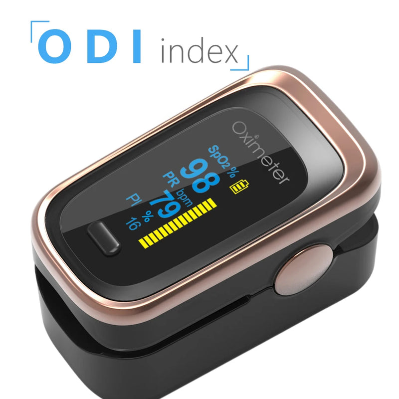Medical Finger Pulse Fingertip OLED Portable Oximeter