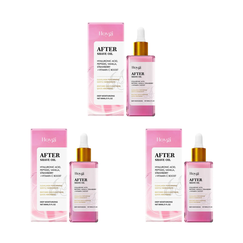 After Shave Oil Strawberry Vanilla Hair Aftershave Care Essential Oil