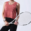 Women’s Camouflage Running Vest-Crop Top