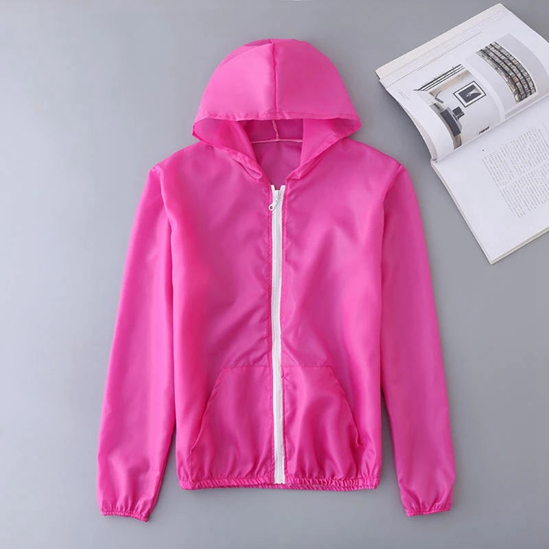 Quick Dry Breathable UV Protection Jacket – Lightweight Sunscreen Coat for Men & Women