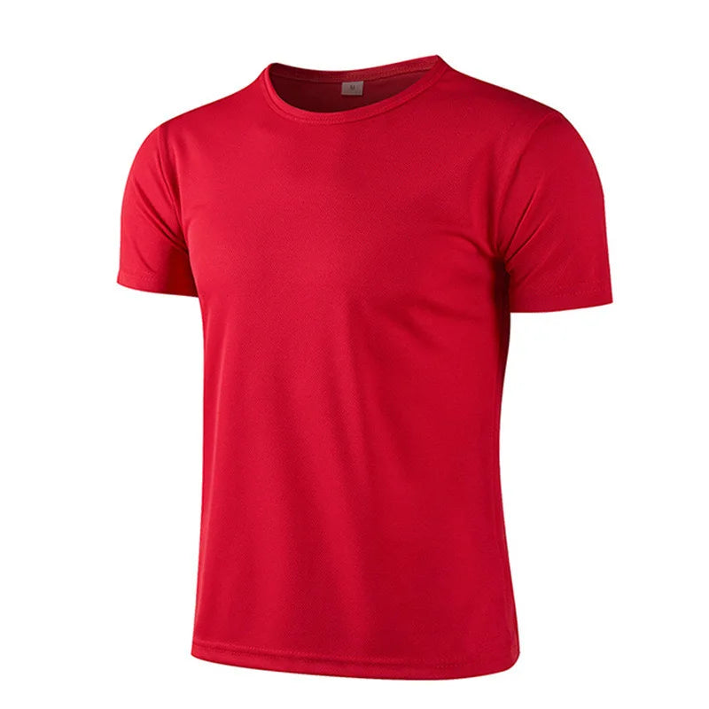 1pcs Men’s Running Shirt – Soccer Jersey Sportswear