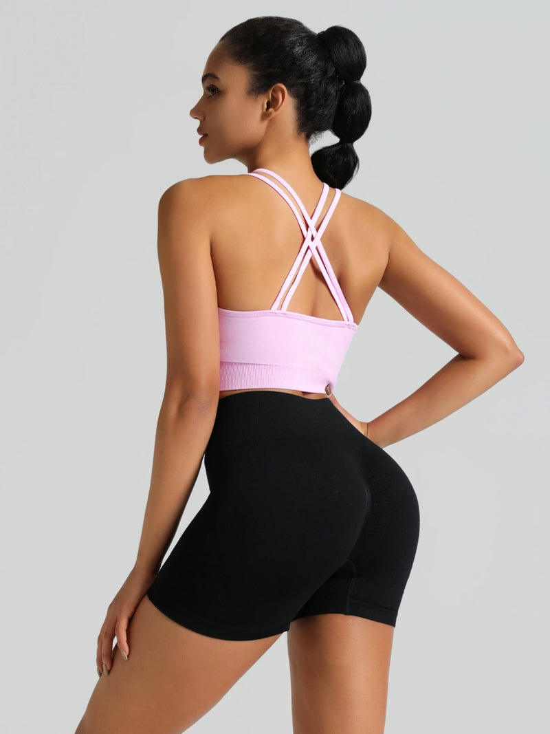 Women’s High Waist Yoga Shorts – Tummy Control & Booty Lift
