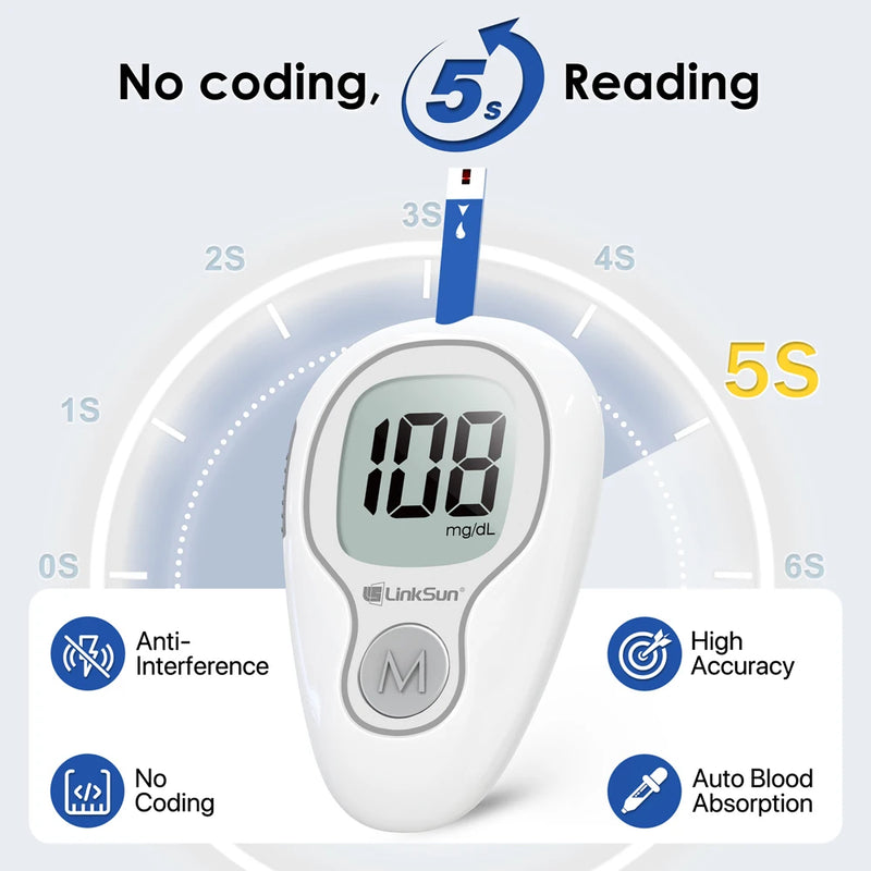LinkSun Blood Glucose Meter