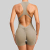 Women’s Sleeveless Short Sports Jumpsuit