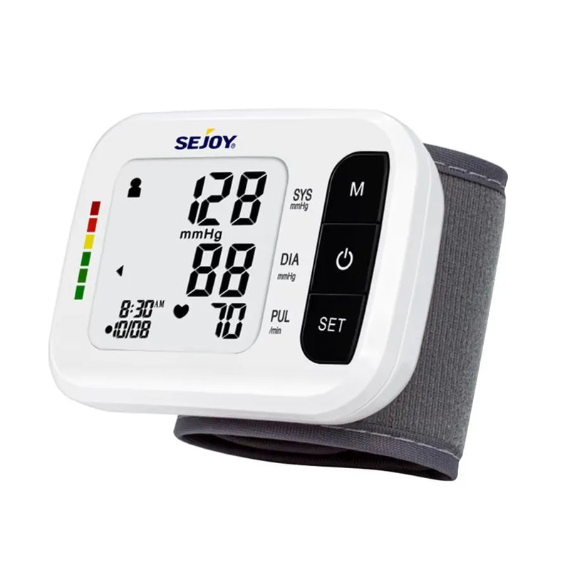 SEJOY Electronic Blood Pressure Monitor Wrist Cuff