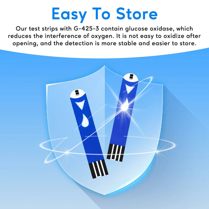 Bioland Blood Glucose Meter Test Strips and Lancets