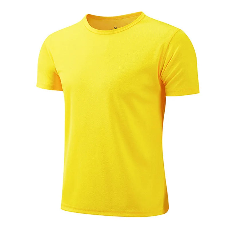 1pcs Men’s Running Shirt – Soccer Jersey Sportswear