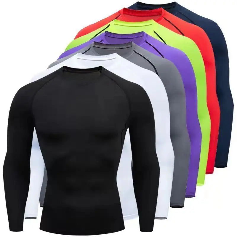 Summer Men’s Long Sleeve Sports T-Shirt
