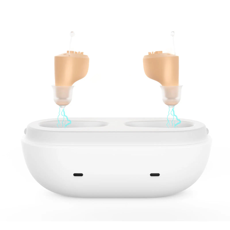Invisible Rechargeable Hearing Aid