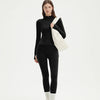 Women’s Zipper Sports Jacket & High-Waist Leggings Set