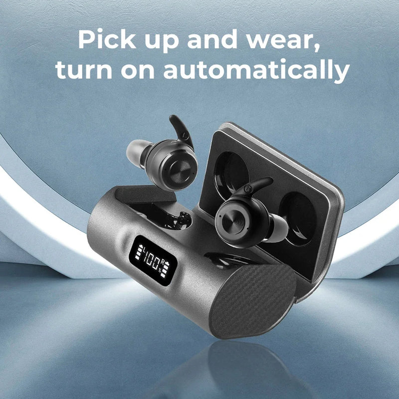 ITE Bluetooth Rechargeable Hearing Aid with Sports Appearance and Digital Chips for Elderly