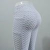 Women’s High Waist Pocket Bubble Leggings – Hip Lift Gym Fitness Pants
