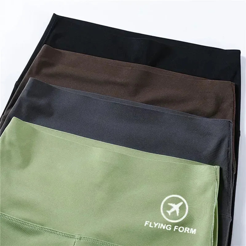 Women High-Waist Sports Shorts