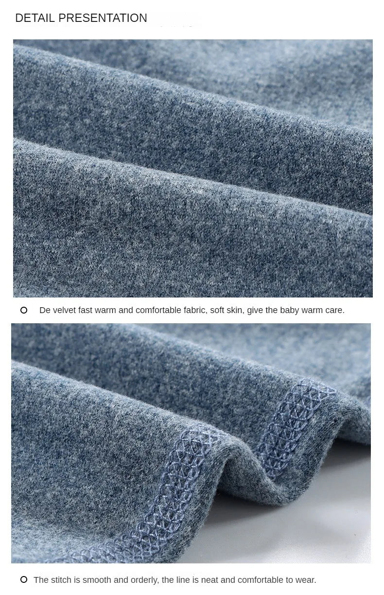 Kids Winter Fleece Lined Leggings – Thick Warm Base Pants