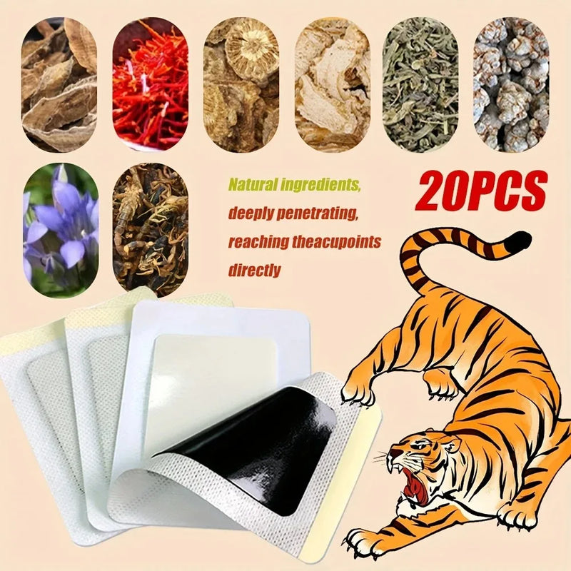 Long-Lasting Hot Compress Patches for Neck, Back & Joints