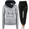 Women’s Winter Warm Hoodie & Pants Tracksuit Set