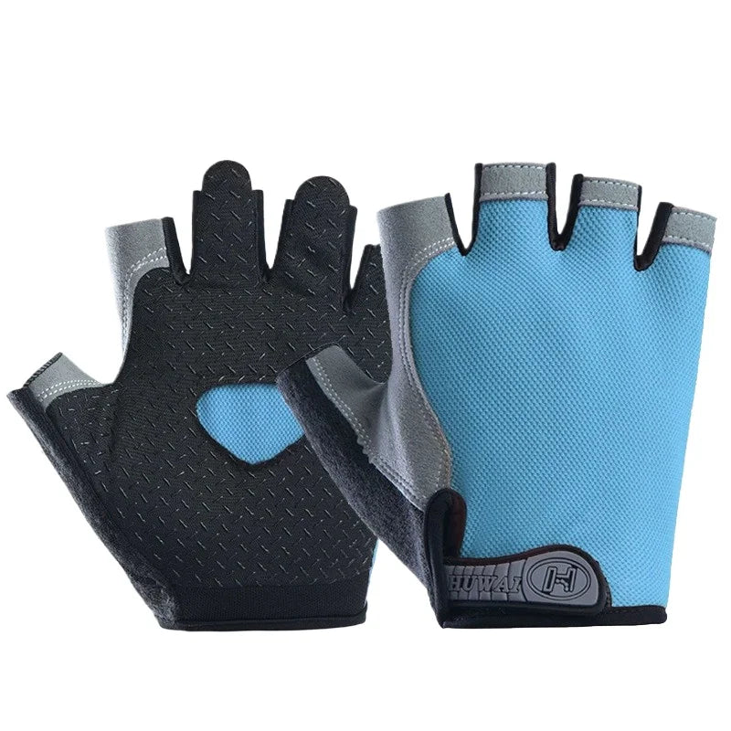 Non-Slip Breathable Gym Gloves for Weightlifting & Fitness