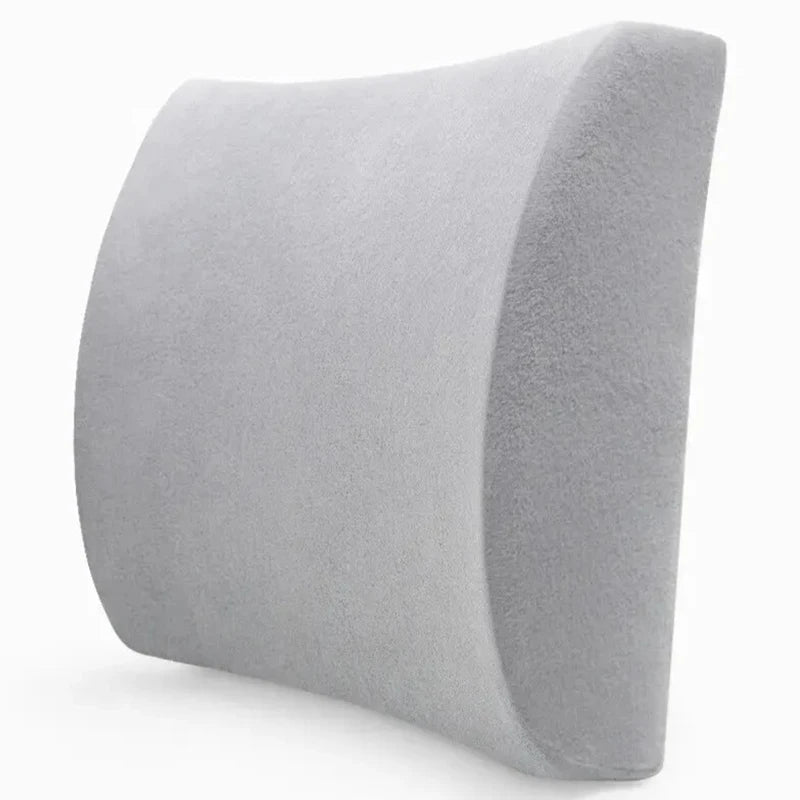 Car Seat Memory Foam Back Support Lumbar Pillow