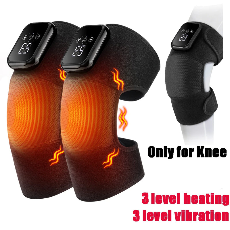 Rechargeable Electric Heated Knee and Elbow Massager with Vibration