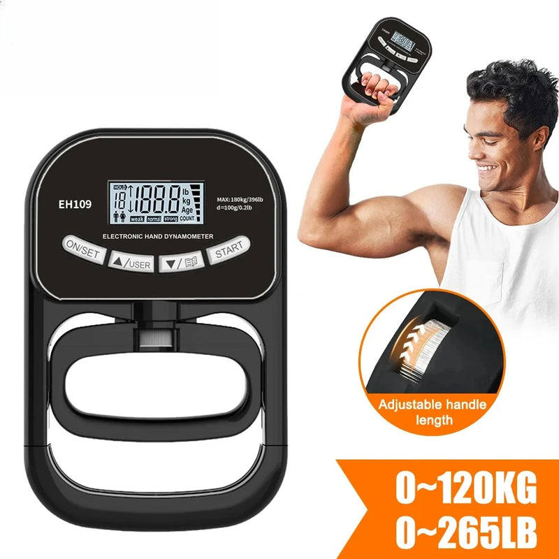 Digital Hand Grip Strength Tester 120kg